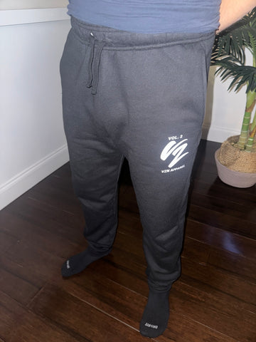 Limited Edition VZN Jogger Sweatpants (Black) **VOLUME 2**