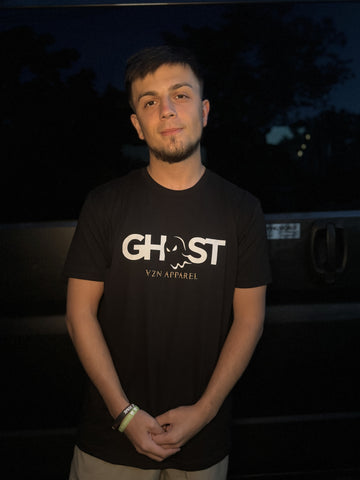 Black GHOST T-Shirt (LIMITED EDITION)