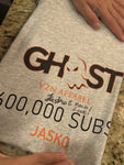 600,000 SUBSCRIBERS T-Shirt **SIGNED**