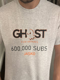 600,000 SUBSCRIBERS T-Shirt **SIGNED**