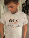 600,000 SUBSCRIBERS T-Shirt **SIGNED**