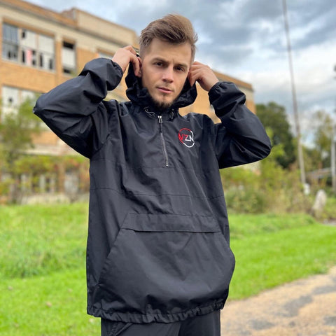 Black VZN Windbreaker (Limited Edition)